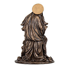 Інтер'єрна статуетка Марія з Ісусом на руках 24х16х16 см Veronese Коричневий AL229452