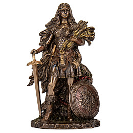 Інтер'єрна статуетка Богиня плодючості 22х12х10 см Veronese Коричневий AL229453