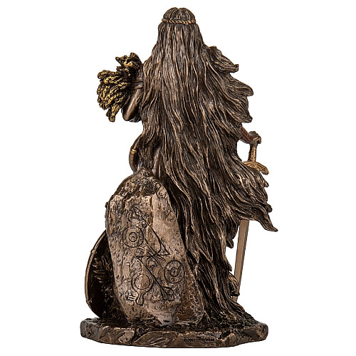 Інтер'єрна статуетка Богиня плодючості 22х12х10 см Veronese Коричневий AL229453