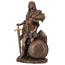 Інтер'єрна статуетка Богиня плодючості 22х12х10 см Veronese Коричневий AL229453