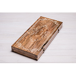 Дерев'яна гра нарди ecoWalnut L