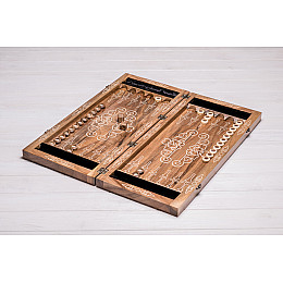 Дерев'яна гра нарди ecoWalnut L