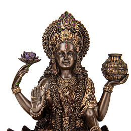 Фігура інтер'єрна Goddess Ganga 20 см Veronese Коричневий AL229944