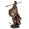 Декоративна статуетка Леонід спартанський цар з династії Агіадів Veronese 21х19 см Коричневий AL230015
