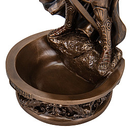 Декоративна настінна статуетка Святого Архангела Михаїла Veronese 26х16х4 см Коричневий AL230018