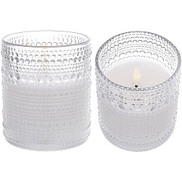 LED-свічка BonaDi 9x10 см Smoky Gray (DP231242)