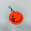 Светоотражающий брелок Stenson 38443-1 Смайлик Оранжевый