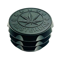 Гриндер для измельчения табака Changfeng D&K CANNABIS DK-5083-4 50х38 мм Black (15713-hbr)