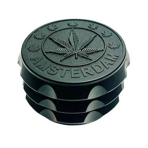 Гриндер для измельчения табака Changfeng D&K CANNABIS DK-5083-4 50х38 мм Black (15713-hbr)