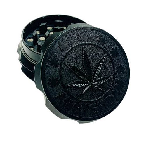 Гриндер для измельчения табака Changfeng D&K CANNABIS DK-5083-4 50х38 мм Black (15713-hbr)