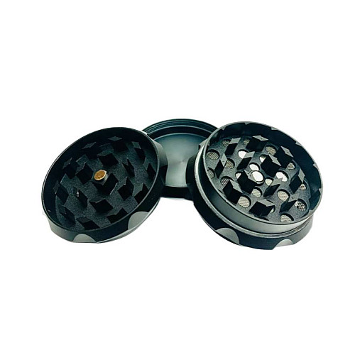Гриндер для измельчения табака Changfeng D&K CANNABIS DK-5083-4 50х38 мм Black (15713-hbr)