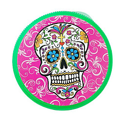 Гріндер для подрібнення тютюну HL 176 Череп 50х42 мм Green (17030-hbr)