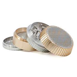 Гріндер для подрібнення тютюну HL 202 58х40 мм Gold (17033-hbr)