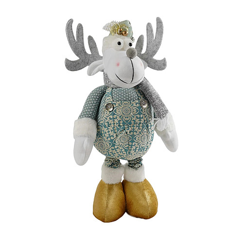Новогодня декоративна іграшка Yufeng Олень 16х30х52 см Різнокольоровий (160162)
