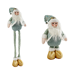 Новогодняя декоративная игрушка Yufeng Гном 16х29х48 см Разноцветный (160160)