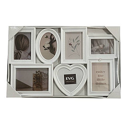 Мультирамка EVG INNO ZB-7-3455 Collage 7 36x22x57 см White (6992357)