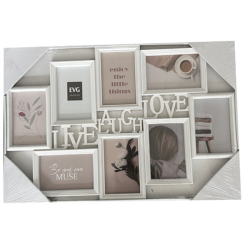 Мультирамка EVG INNO ZB-8L-4060 Collage 8 62.5x42.5x16.5 см White (6992367)