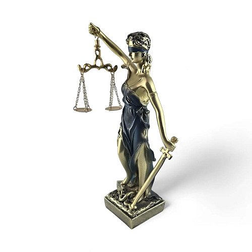 Статуэтка No Brand Фемида 34,5х14х10 см Разноцветный (DN35228)