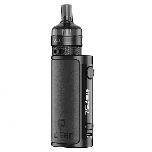 Набор электронная сигарета Eleaf iStick i75 75W 3000 mAh with Ep Pod Tank 2 мл Kit Black (15779-hbr)