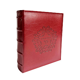 Фотоальбом UFO 15x20x100 PU-68100 Eleganze Бордовый (7061942)