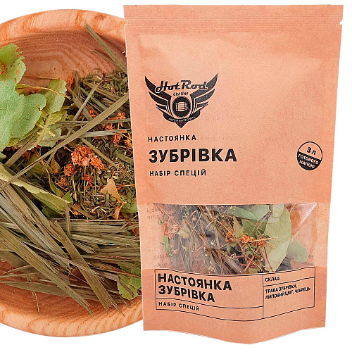Набір спецій для настойки Hot Rod Distiller Зубровка на 3 л 8 г (S0121)