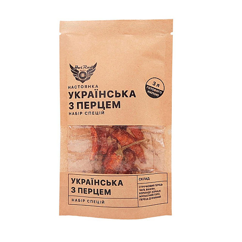 Набір спецій для настойки Hot Rod Distiller Українська з перцем на 3 л 11 г (S0117)