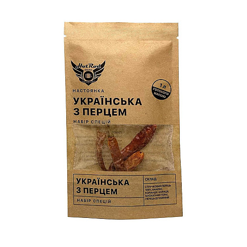 Набор специй для настойки Hot Rod Distiller Украинская с перцем на 1 л 3 г (S0109)