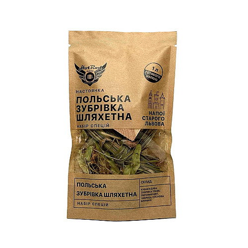 Набор специй для настойки Hot Rod Distiller Зубровка Польская Шляхетна на 1 л 6 г (S0108)