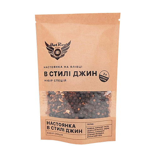 Набор специй для настойки Hot Rod Distiller Джин на 3 л 74 г (S0104)
