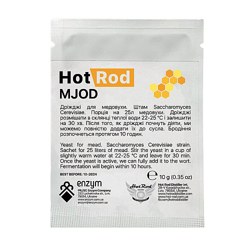 Винні дріжджі Hot Rod Distiller Mjod 10 г (D0401)