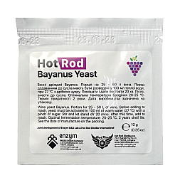 Винні дріжджі Hot Rod Distiller Bayanus 10 г (D0304)