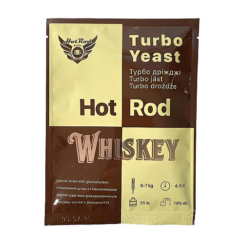 Турбо дрожжі Hot Rod Distiller Whiskey на 25 л 71 г (D0201)