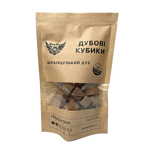 Кубики дубові Hot Rod Distiller French Oak L на 10 л 60 г (Т0314)