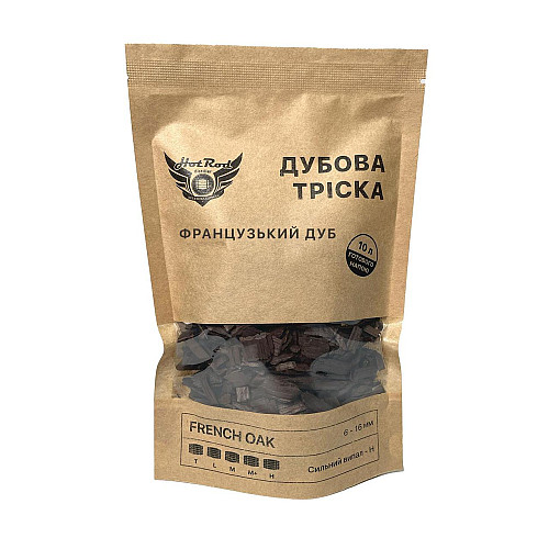 Щепа дубова Hot Rod Distiller French Oak H на 10 л 60 г (T0115)