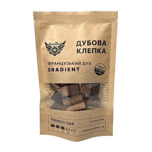Клепка дубовая Hot Rod Distiller Gradient M на 10 л 60 г (Т0202)