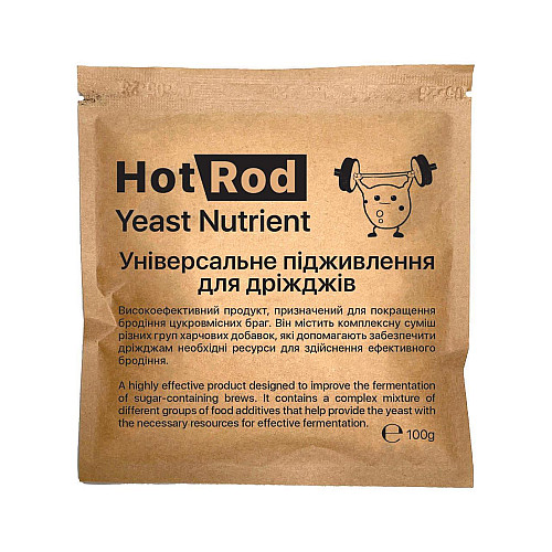 Універсальна підгодівля для дріжджів Hot Rod Distiller Yeast Nutrient на 10 л 100 г (D2051)