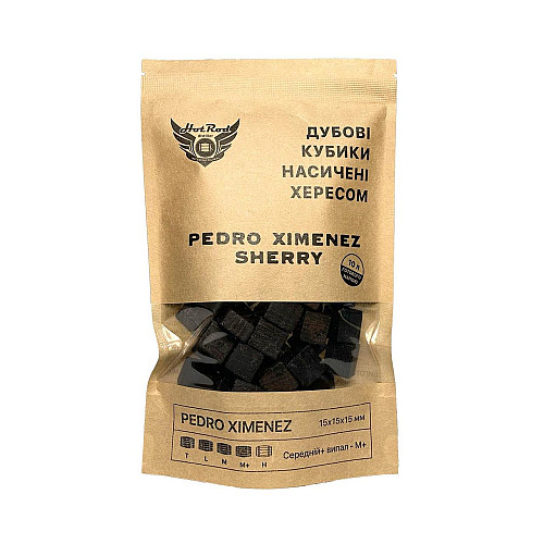 Кубики дубовые Hot Rod Distiller M+ насыщенные Хересом на 10 л 60 г (T0501)