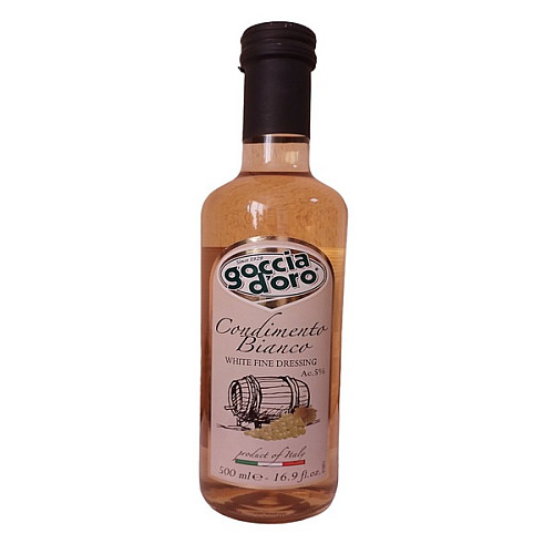 Уксус Goccia d’Oro White Fine dressing 500 мл (210390)