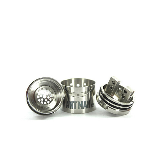 Бак ATVS Tesla Antman 22 мм обслуживаемый атомайзер RDA 1 мл Black (17974-hbr)