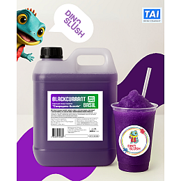 Сироп Funny Drops Dino Slush Смородина-Базилик 5 л 6.6 кг (89-03)