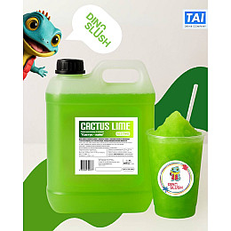 Сироп Funny Drops Dino Slush Кактус-лайм 5 л 6.6 кг (89-09)