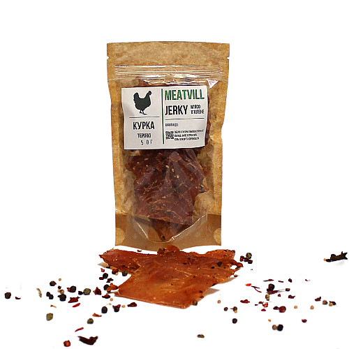 Джерки MEATVILL Курка Теріякі 50 г (55)