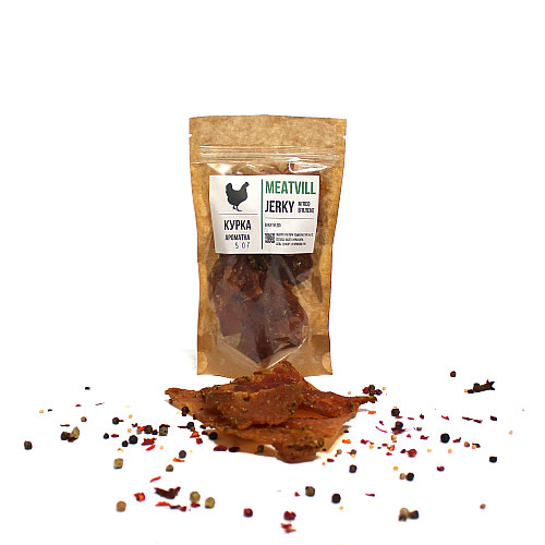 Джерки ароматні MEATVILL Курка 50 г (56)