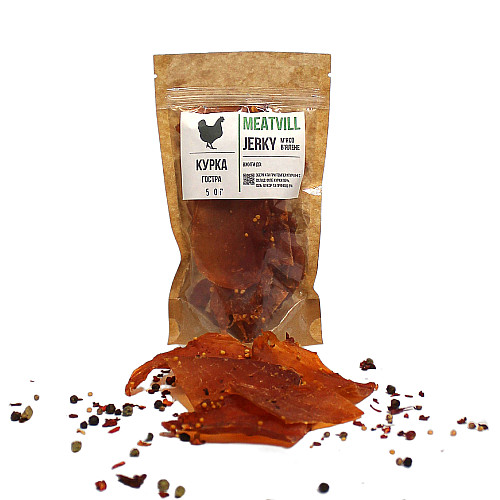 Джерки гострі MEATVILL Курка 50 г (57)
