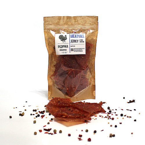 Джерки класичні MEATVILL Індейка 100 г (91)