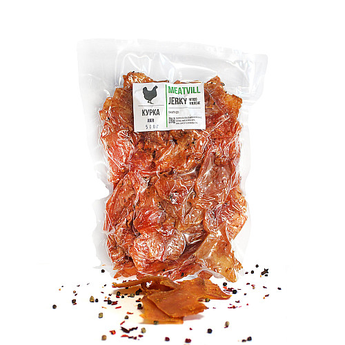 Джерки MEATVILL Курка карі 500 г (113)