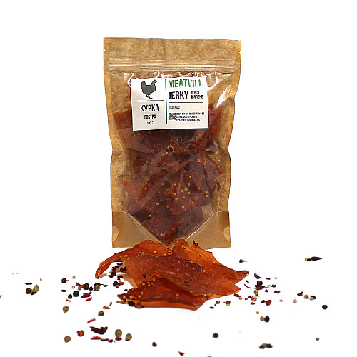Джерки гострі MEATVILL Курка 100 г (122)