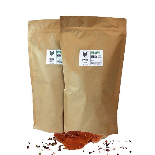 Джерки гострі MEATVILL Курка 1 кг (124)