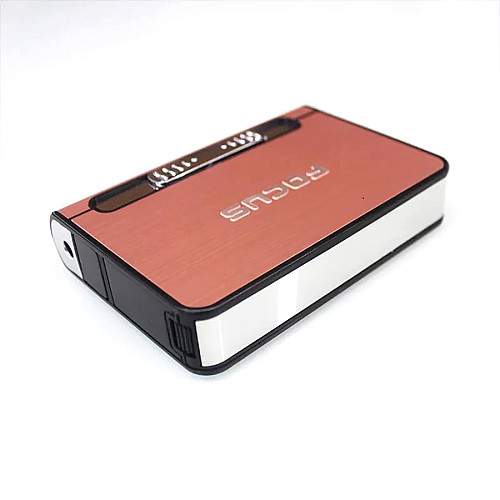 Портсигар на 10 сигарет с зажигалкой ATVS Focus №HL-149 Pink (18316-hbr)