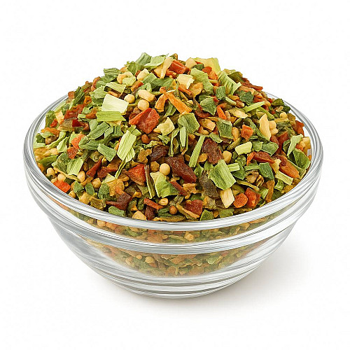 Приправа Овощная радуга с горчицей и чесноком No Brand 500 г (Pruprava-new-19-5)